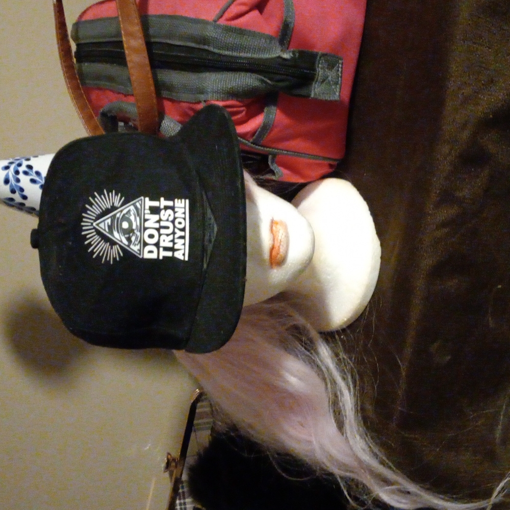 Don't trust anyone ballcap